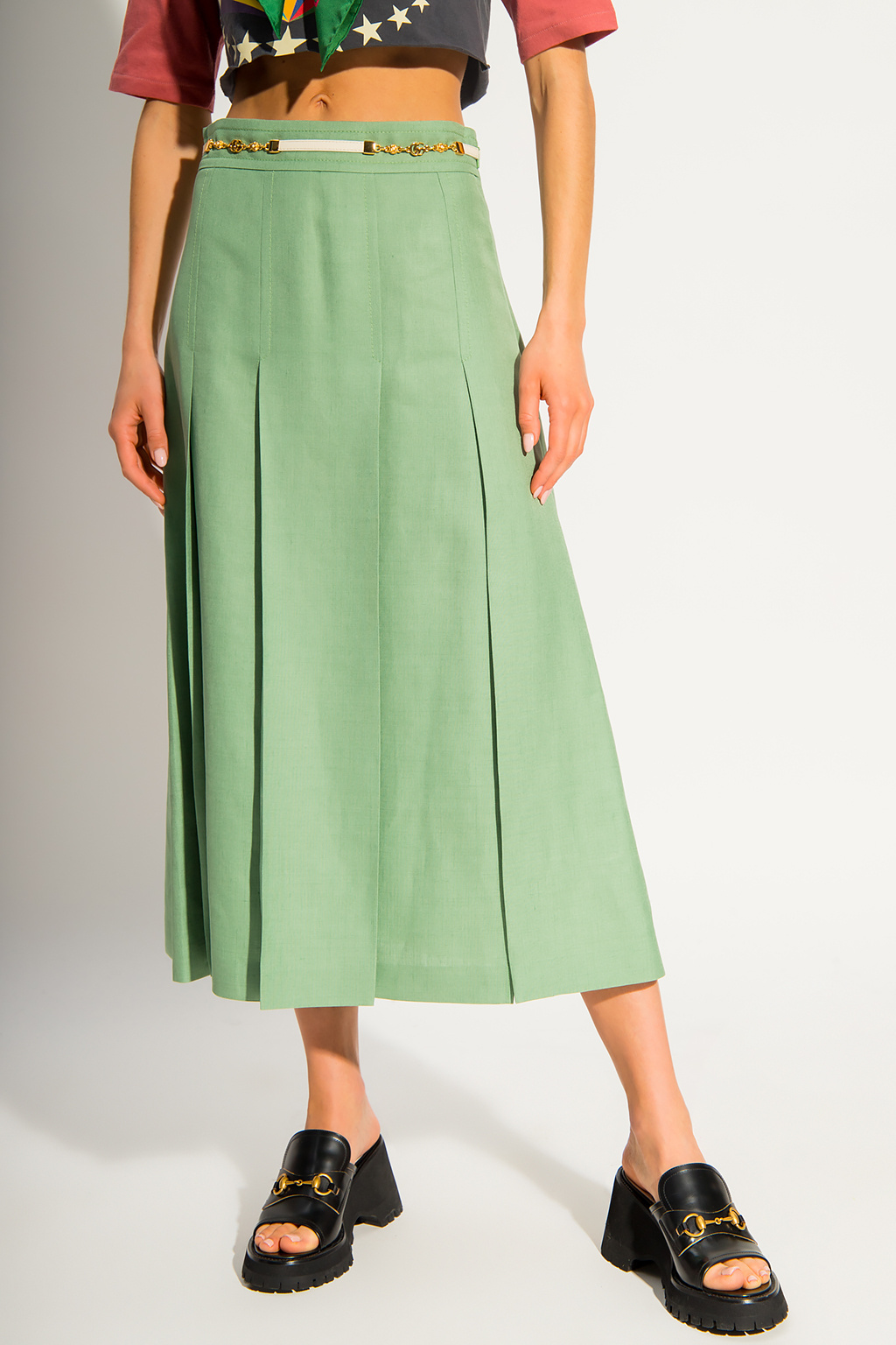 Gucci Pleated skirt